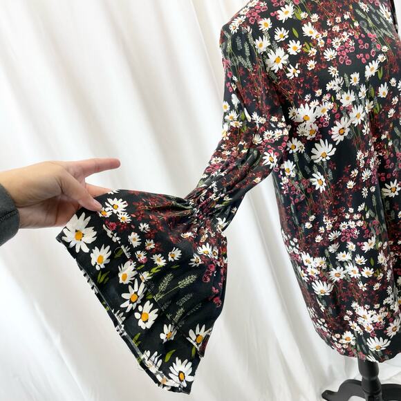 Mother Of Pearl Wild Meadow Morgan Mini Dress Womens 6 Boho Cottagecore Floral - Picture 5 of 12